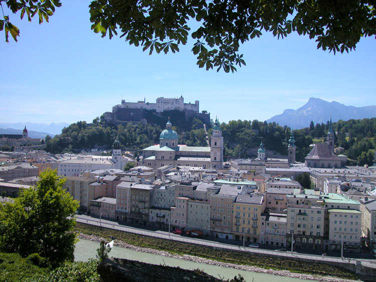 river through Salzburg