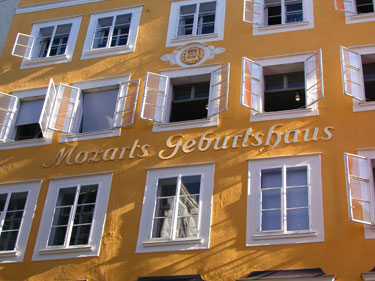 Mozart's birthplace