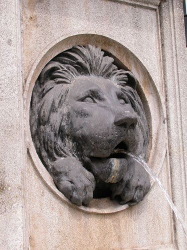lion fountain