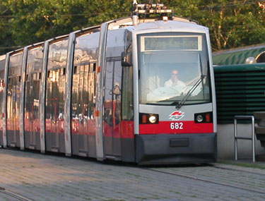 Schwedenplatz streetcar
