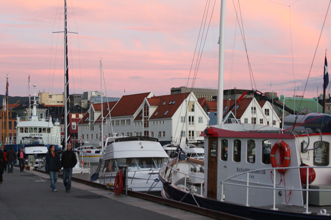 Bergen sunset