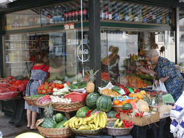 fruit stand