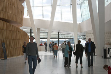 Oslo opera house interior